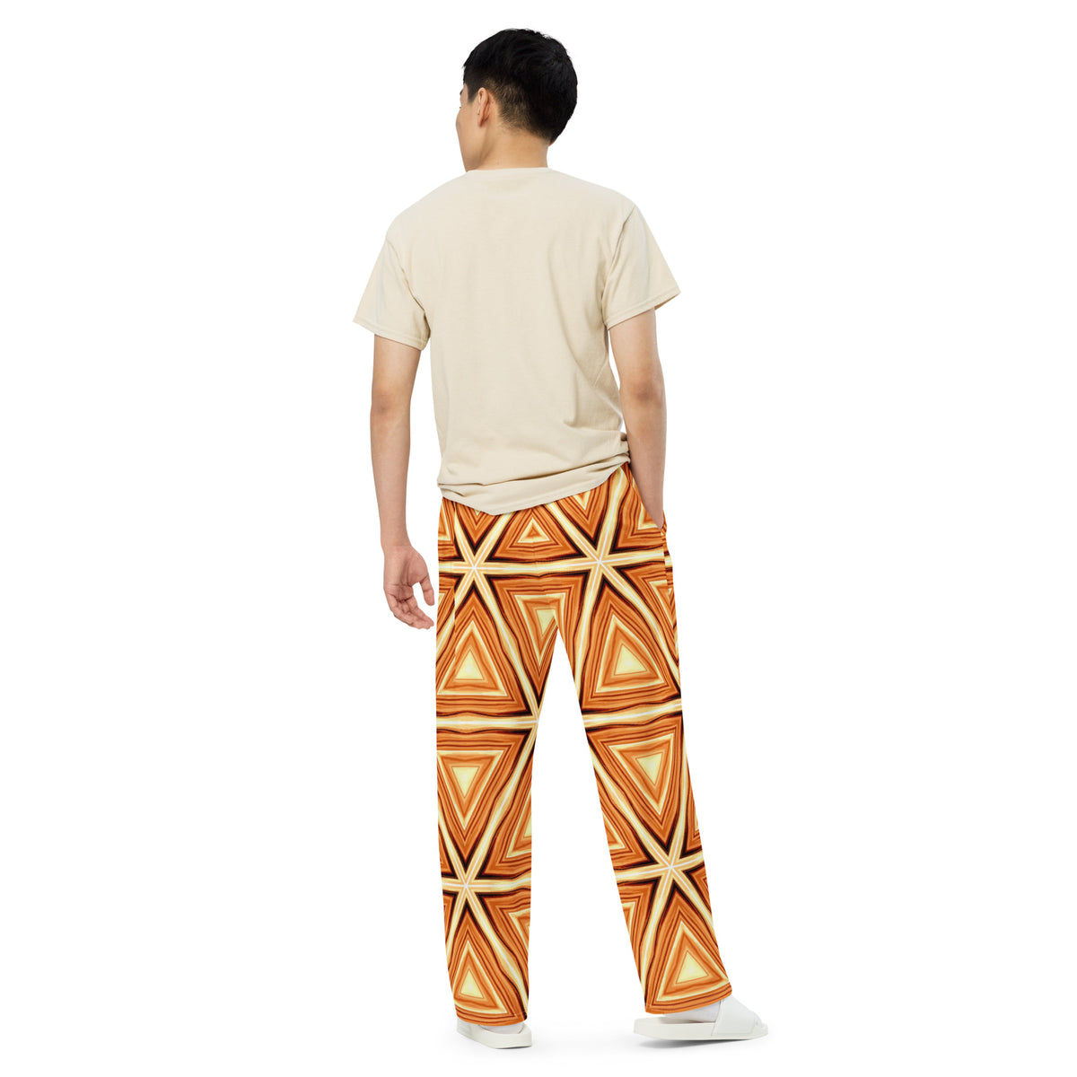 Unisex wide-leg pants