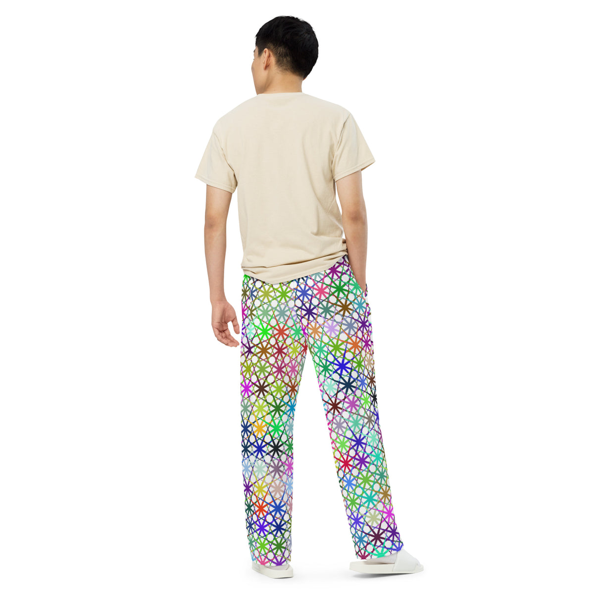 Unisex wide-leg pants