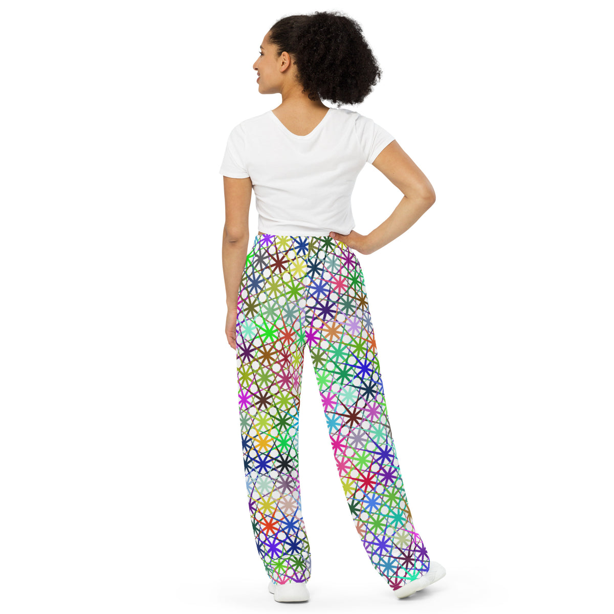 Unisex wide-leg pants