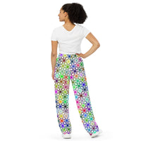Unisex wide-leg pants