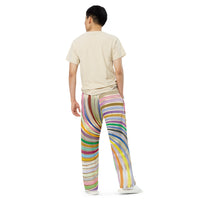 Unisex wide-leg pants