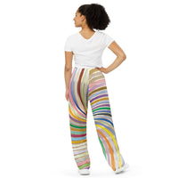 Unisex wide-leg pants