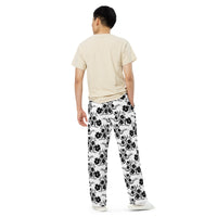Unisex wide-leg pants