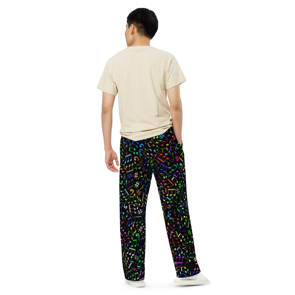 Unisex wide-leg pants
