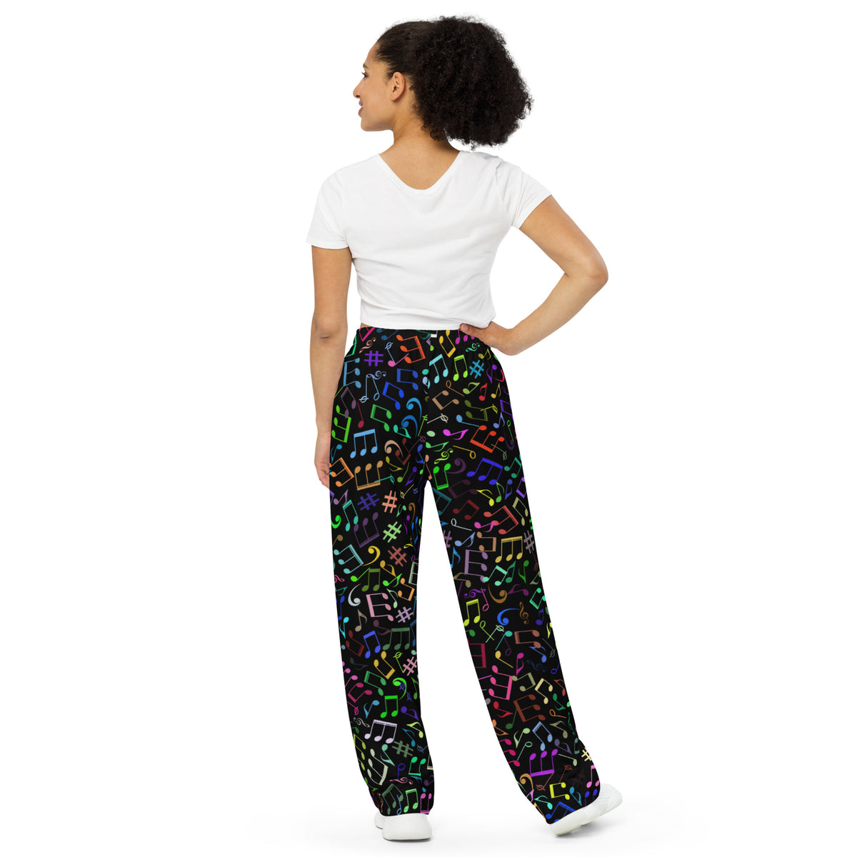 Unisex wide-leg pants