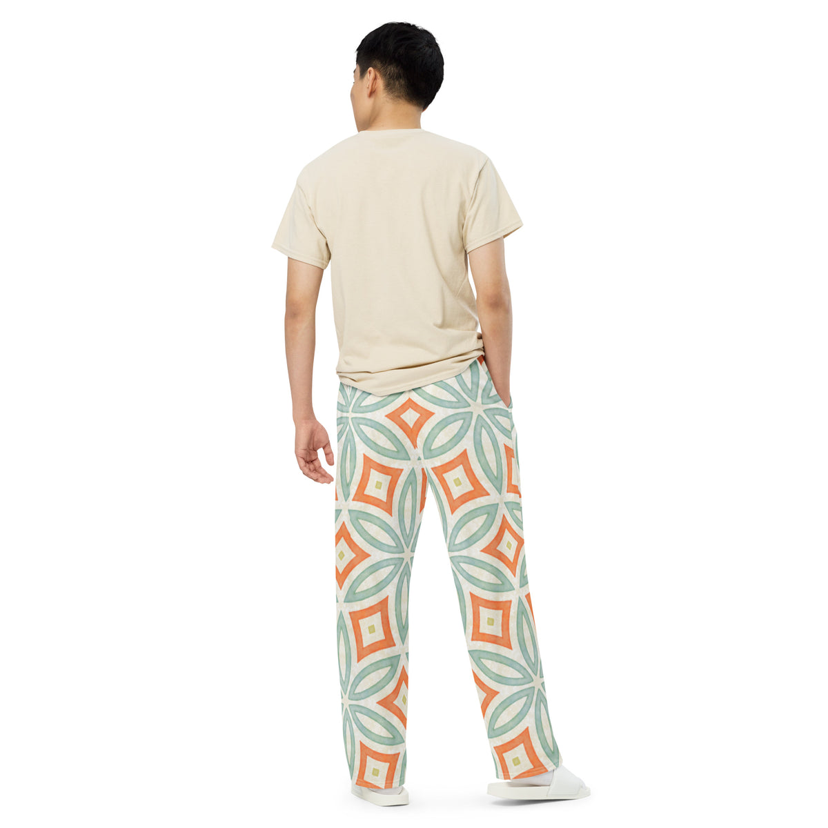 Unisex wide-leg pants