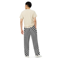 Unisex wide-leg pants
