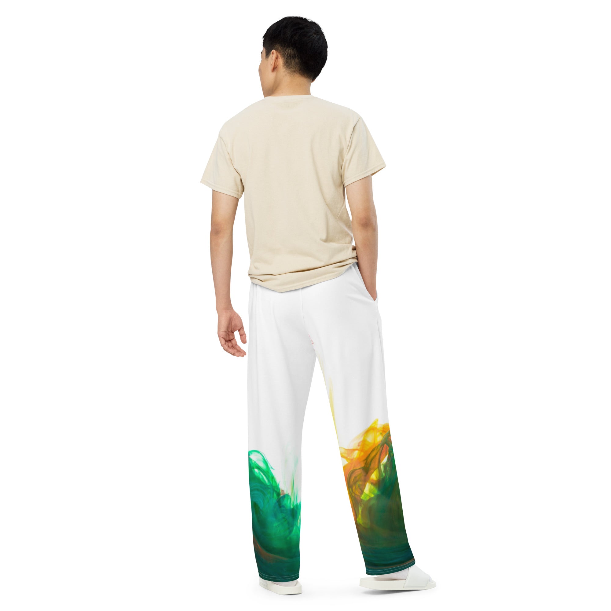 Unisex wide-leg pants