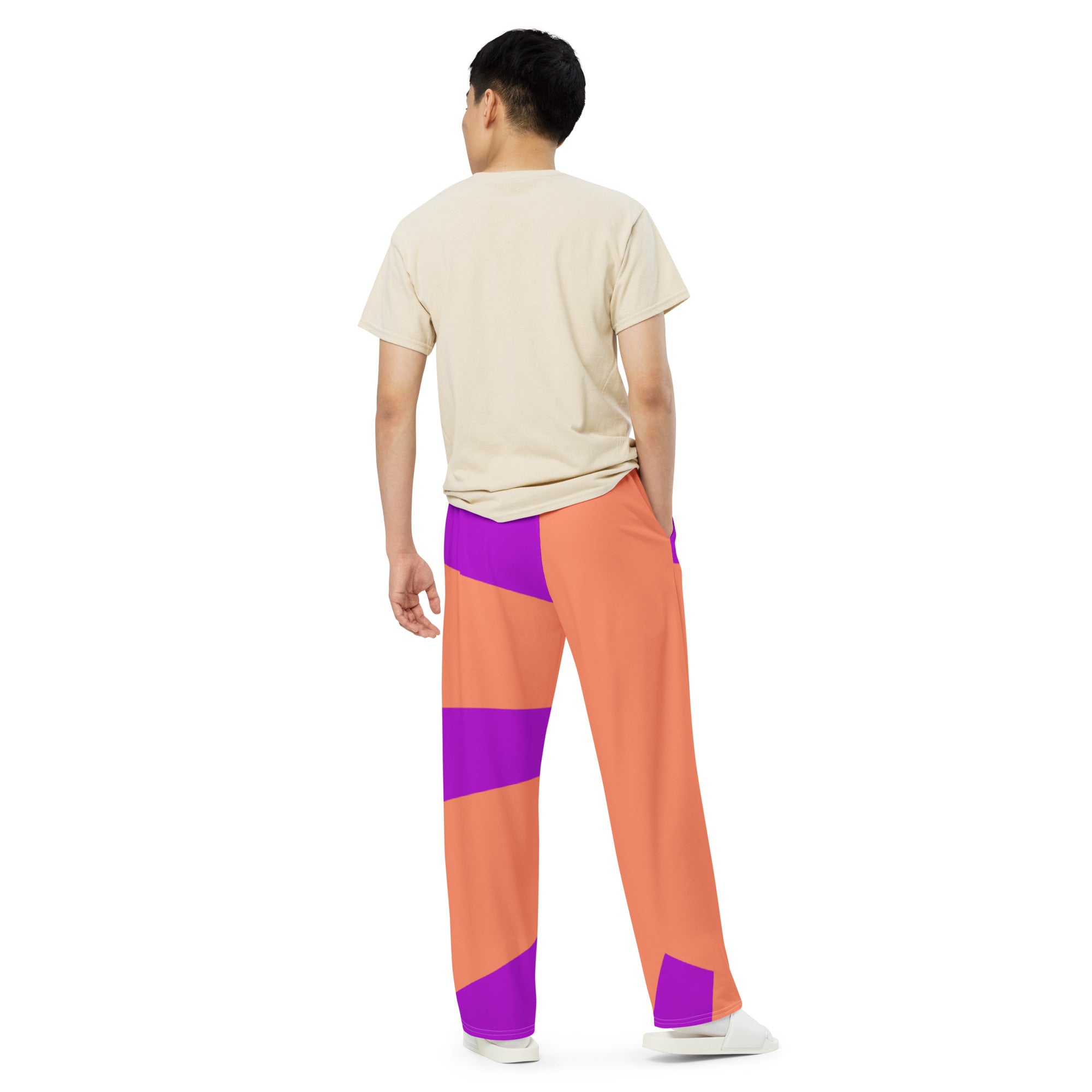 Unisex wide-leg pants