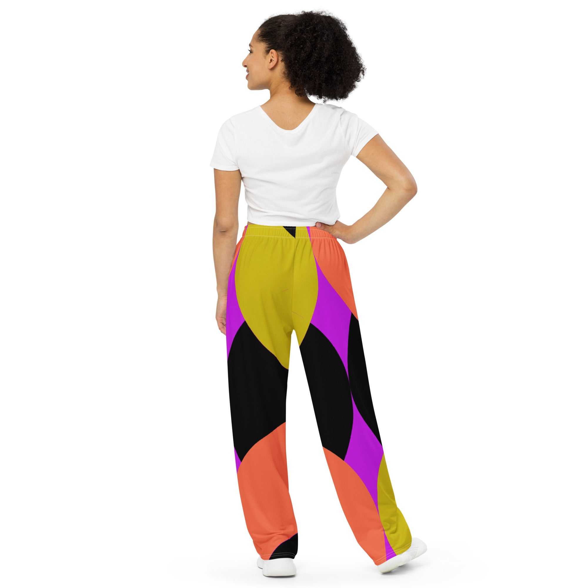 Unisex wide-leg pants