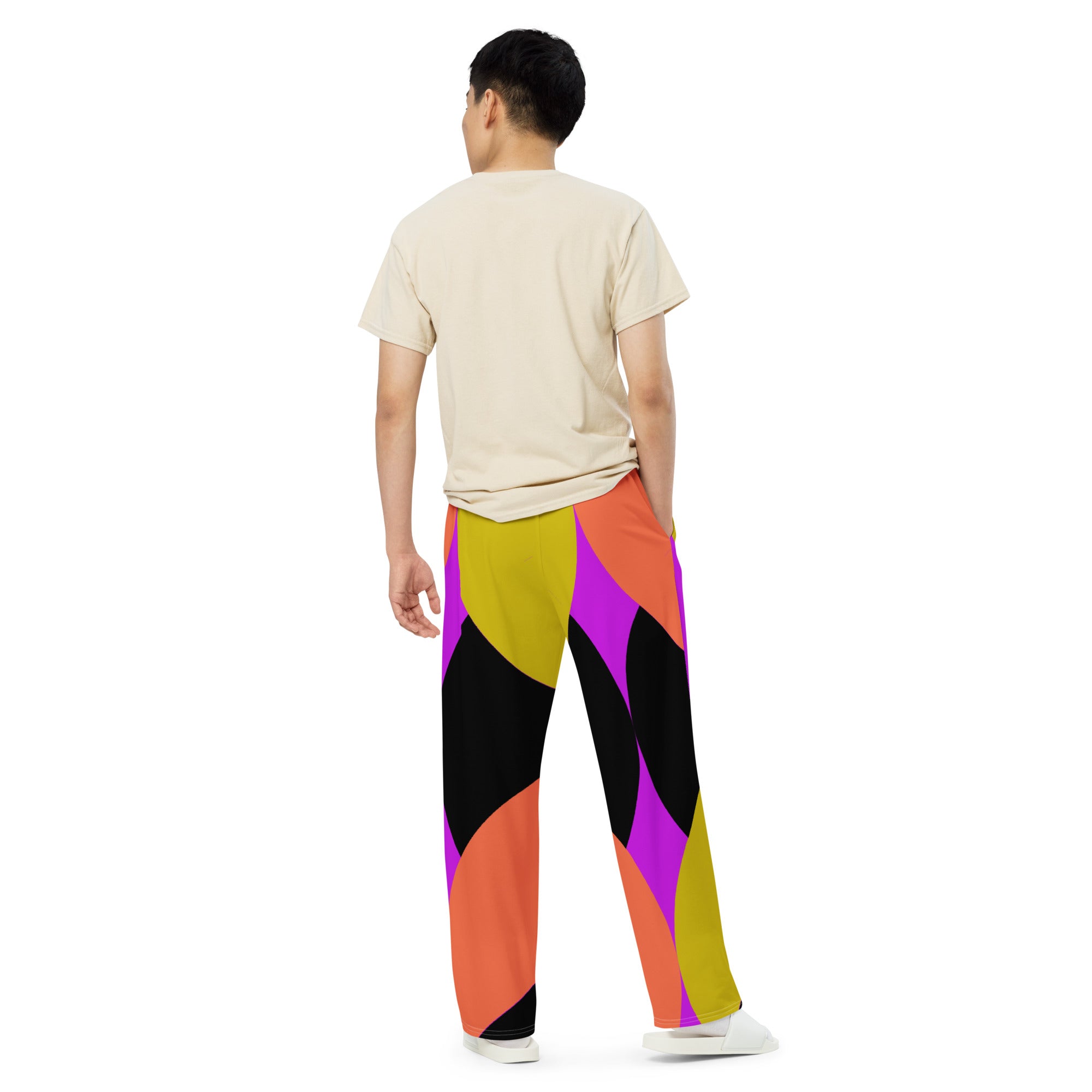 Unisex wide-leg pants