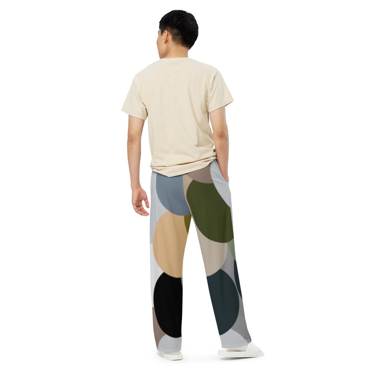 Unisex wide-leg pants