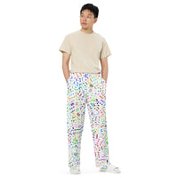 Unisex wide-leg pants