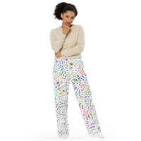 Unisex wide-leg pants