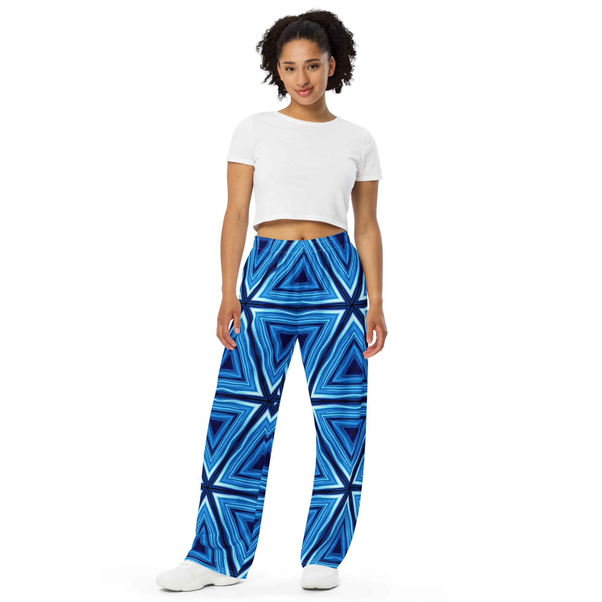 Unisex wide-leg pants