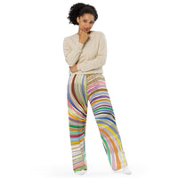 Unisex wide-leg pants