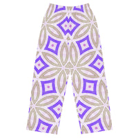 Unisex wide-leg pants