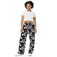 Unisex wide-leg pants