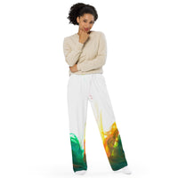Unisex wide-leg pants