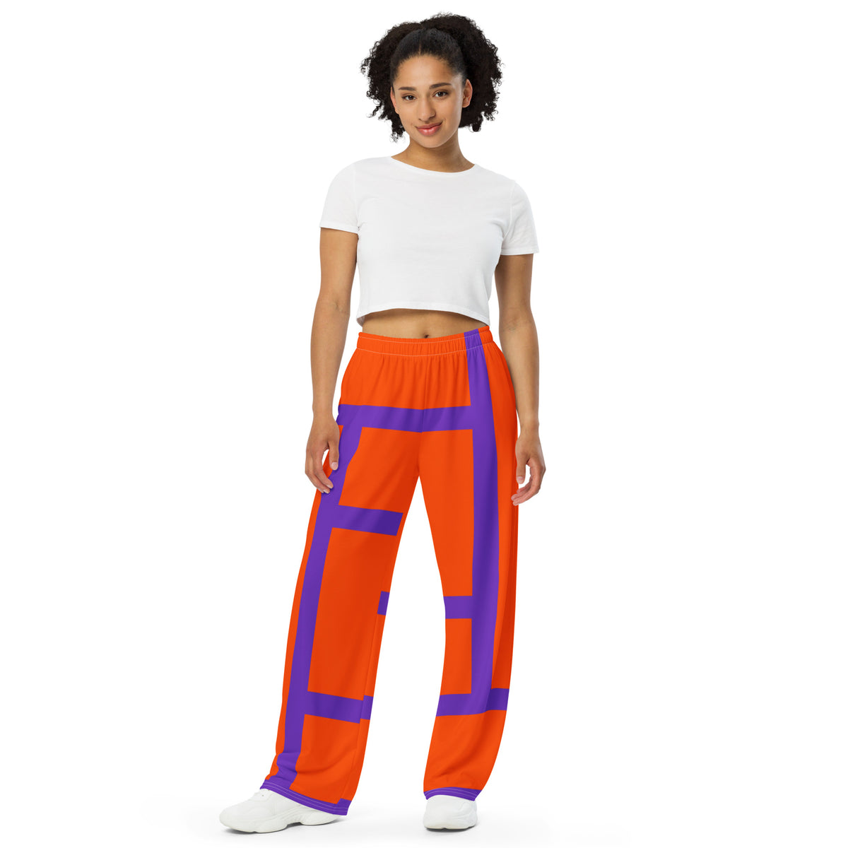 Unisex wide-leg pants