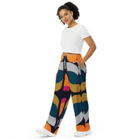 Unisex wide-leg pants