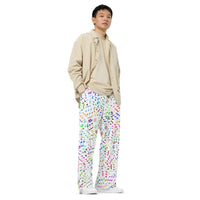 Unisex wide-leg pants