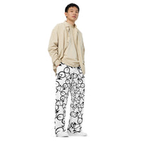 Unisex wide-leg pants