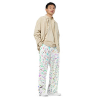 Unisex wide-leg pants