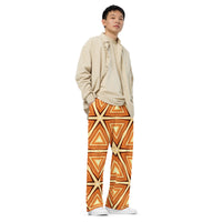 Unisex wide-leg pants