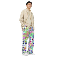 Unisex wide-leg pants