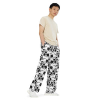 Unisex wide-leg pants