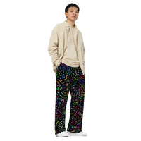 Unisex wide-leg pants
