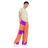 Unisex wide-leg pants