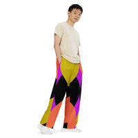 Unisex wide-leg pants