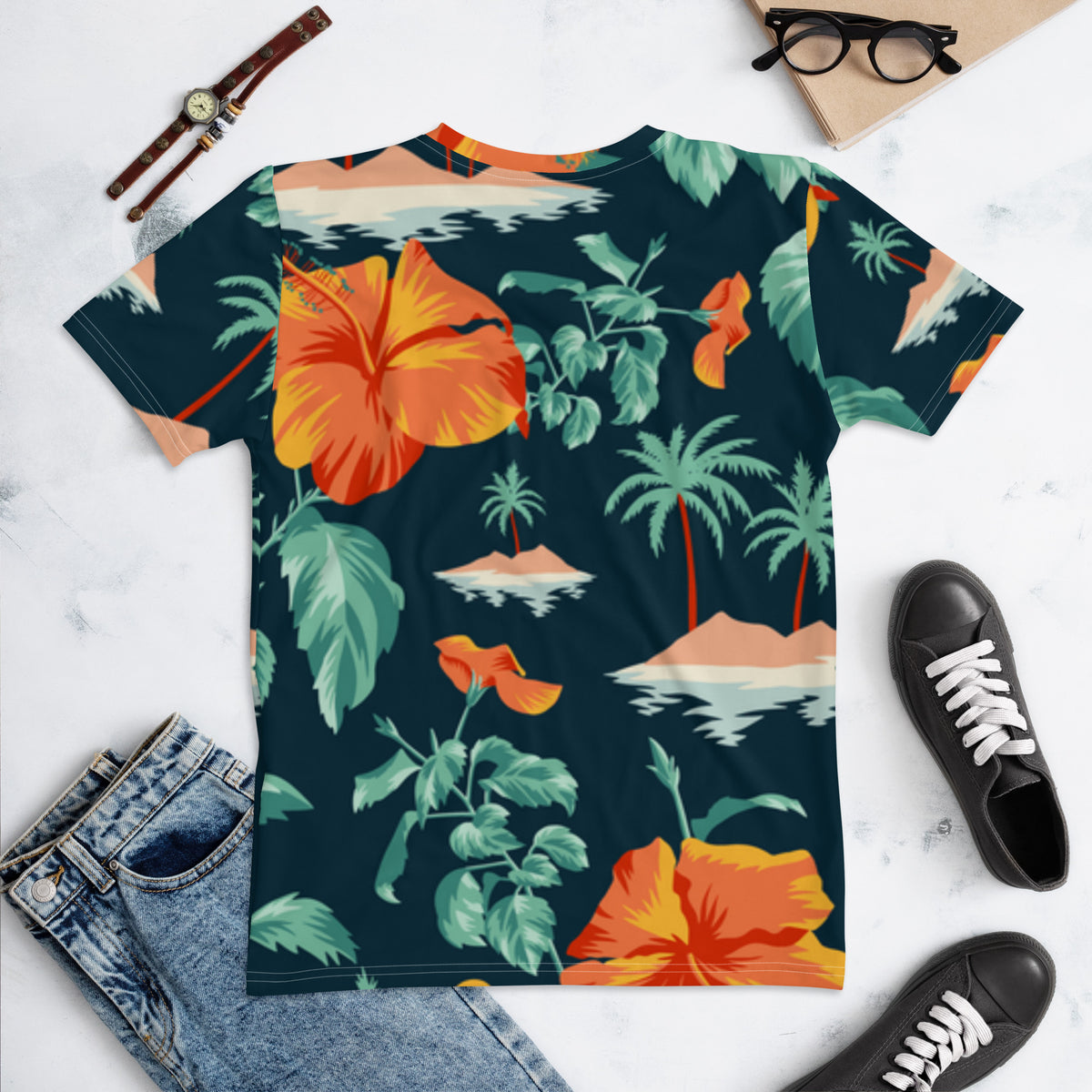 WOMEN'S CREW NECK T-SHIRT