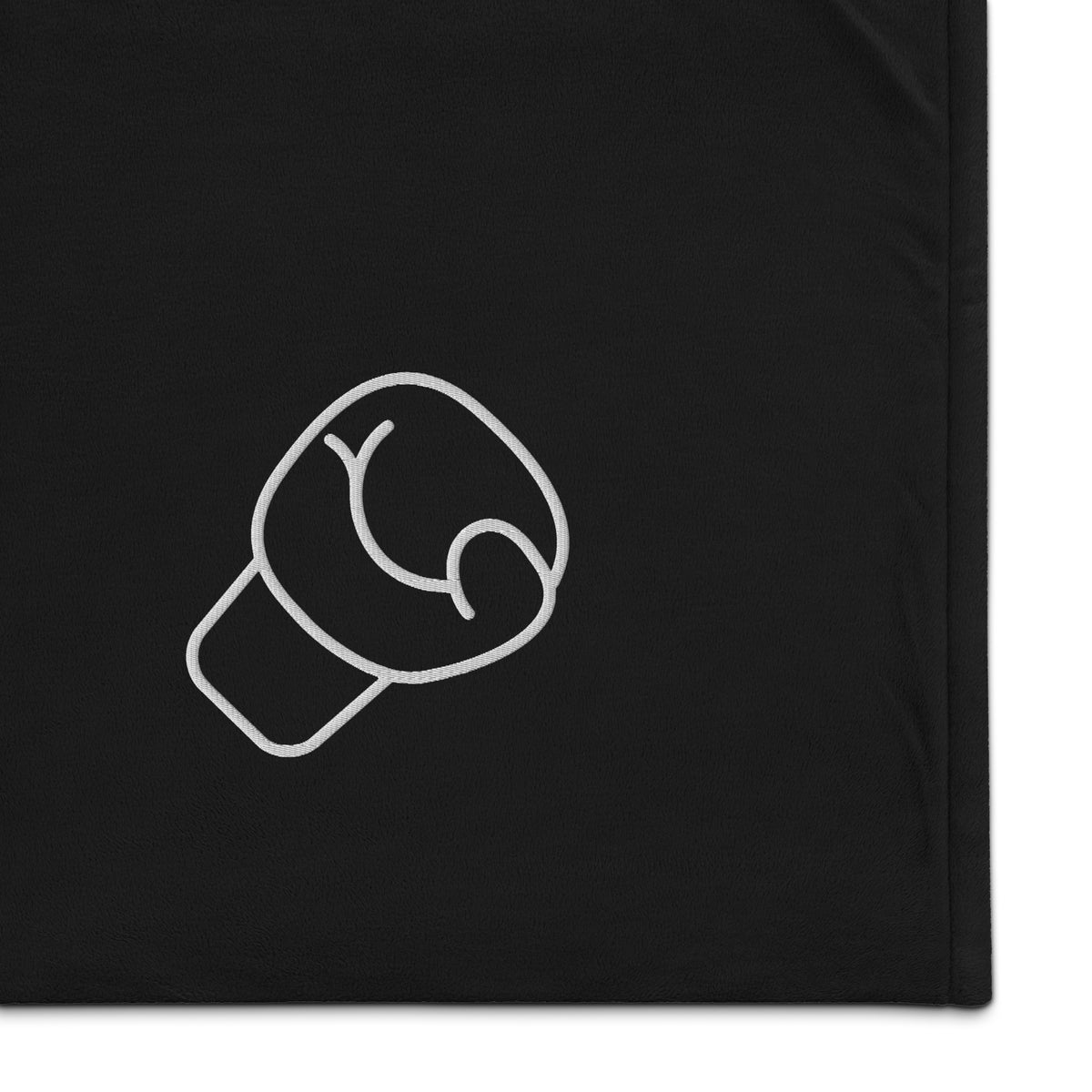 EMBROIDERED PREMIUM SHERPA BLANKET