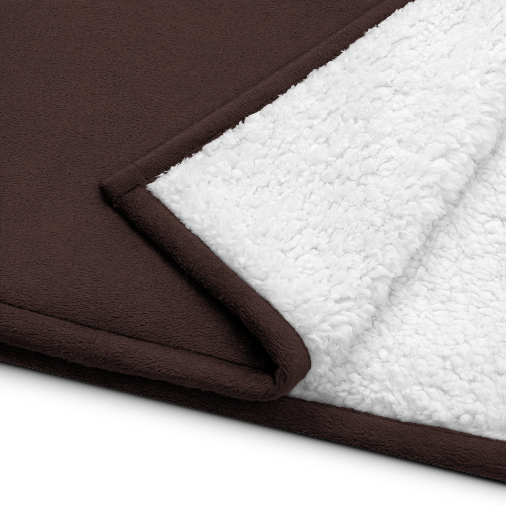 EMBROIDERED PREMIUM SHERPA BLANKET-B