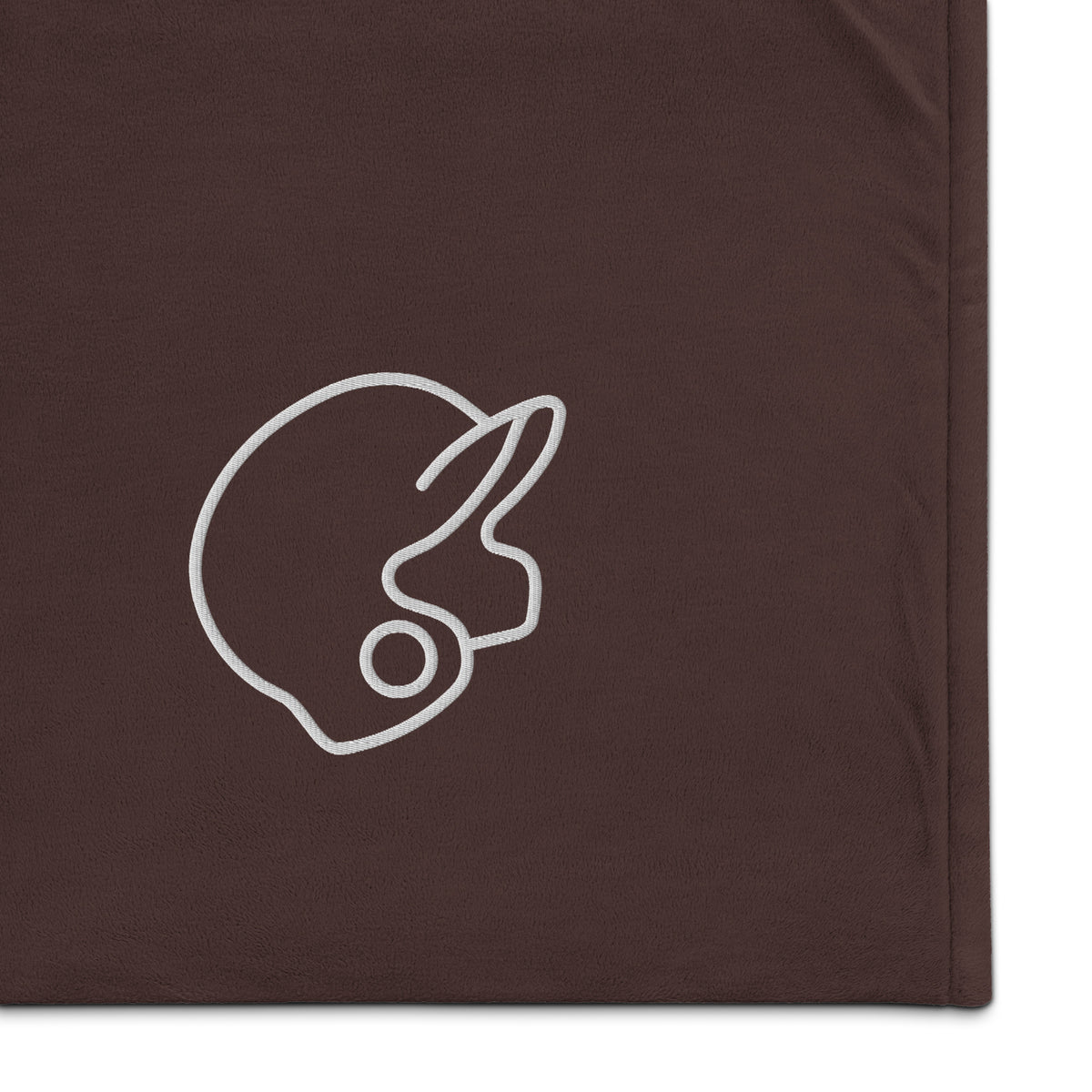 EMBROIDERED PREMIUM SHERPA BLANKET