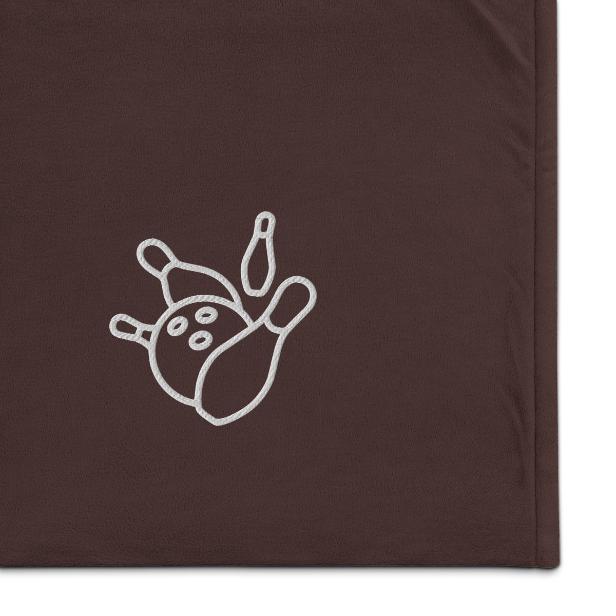 EMBROIDERED PREMIUM SHERPA BLANKET