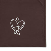 EMBROIDERED PREMIUM SHERPA BLANKET