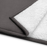 EMBROIDERED PREMIUM SHERPA BLANKET-T