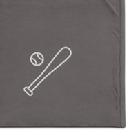EMBROIDERED PREMIUM SHERPA BLANKET