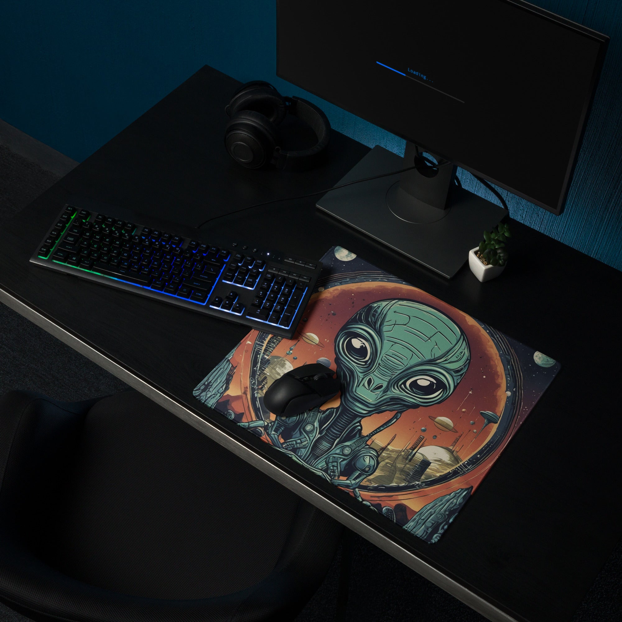 Gaming mouse pad