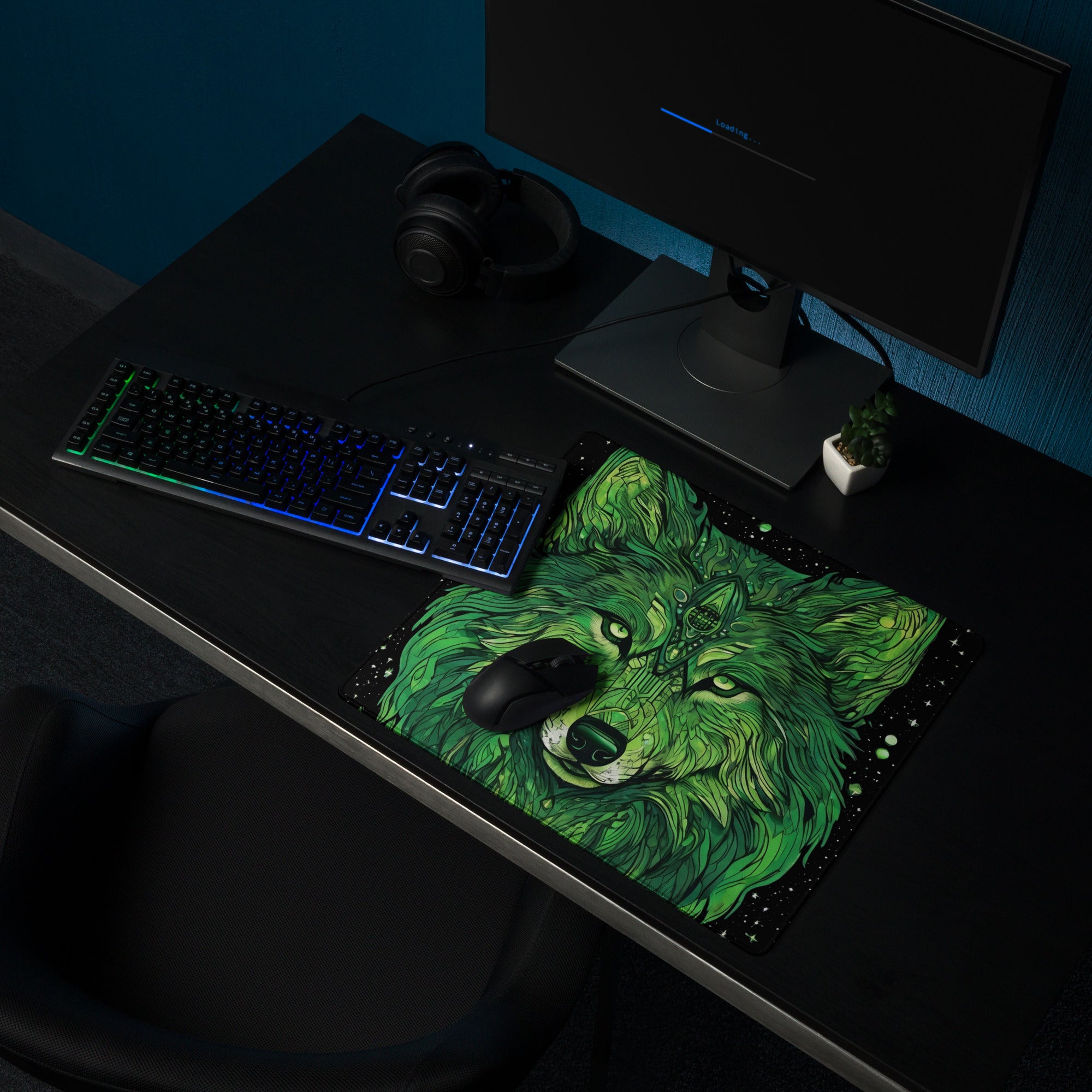 Gaming mouse pad