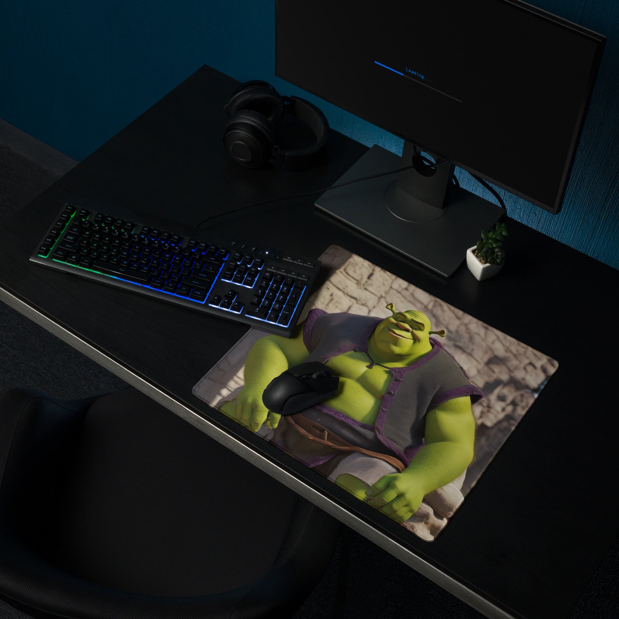 Gaming mouse pad