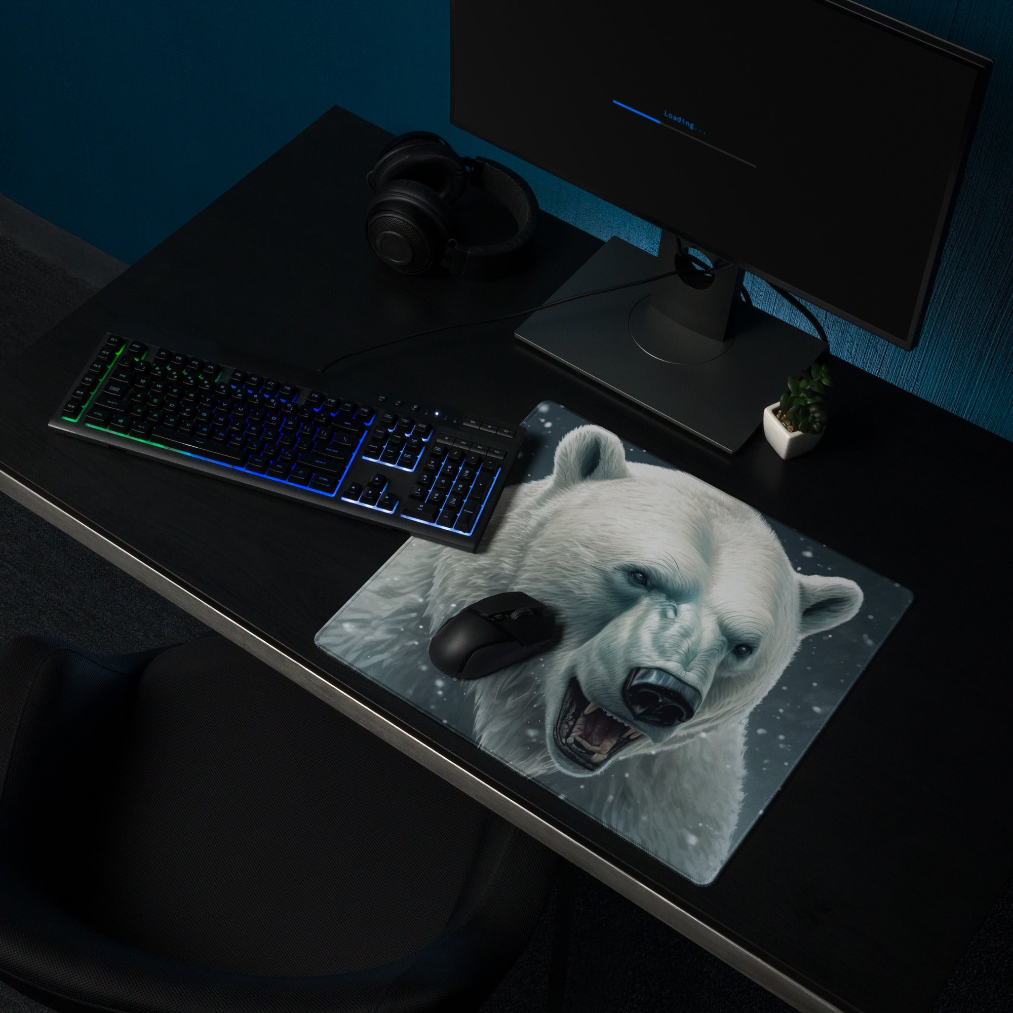 Gaming mouse pad