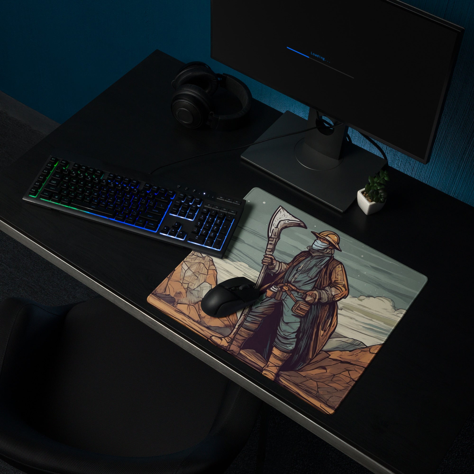 Gaming mouse pad