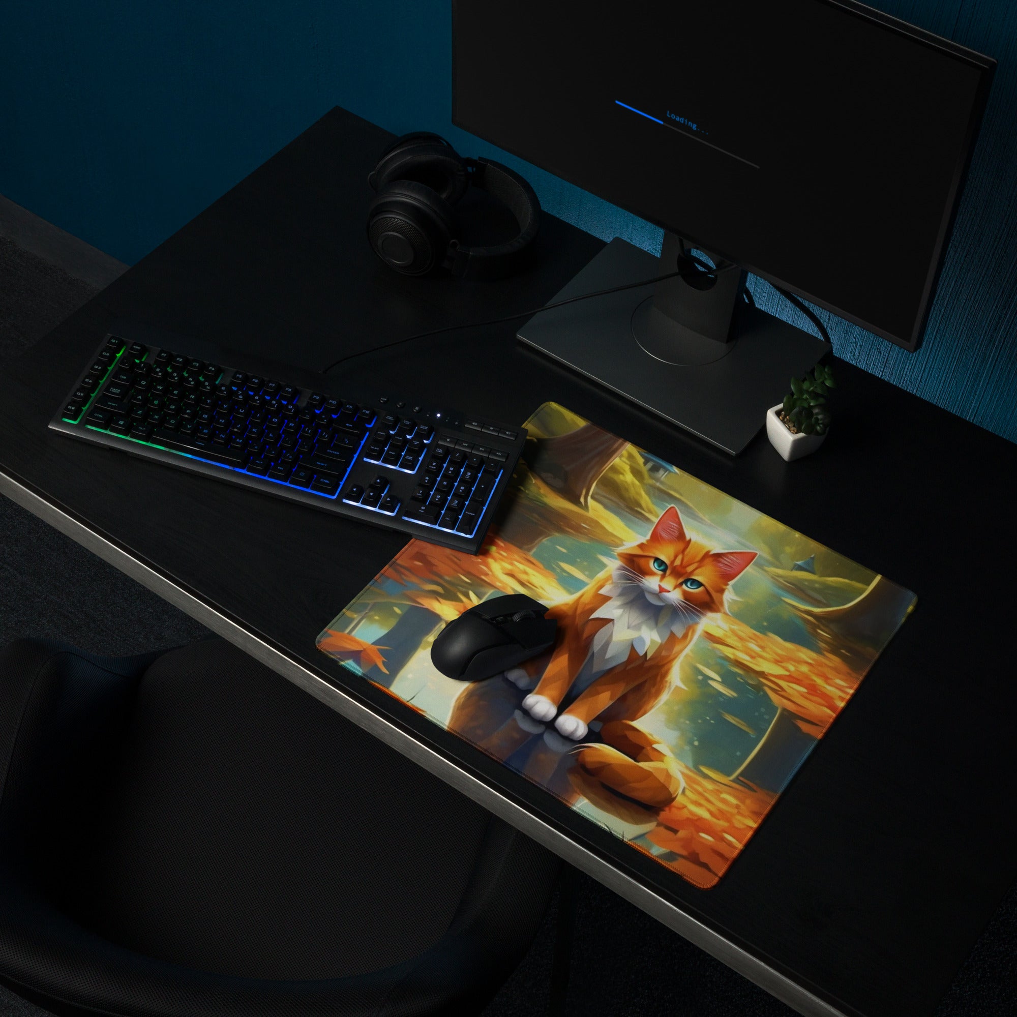 Gaming mouse pad