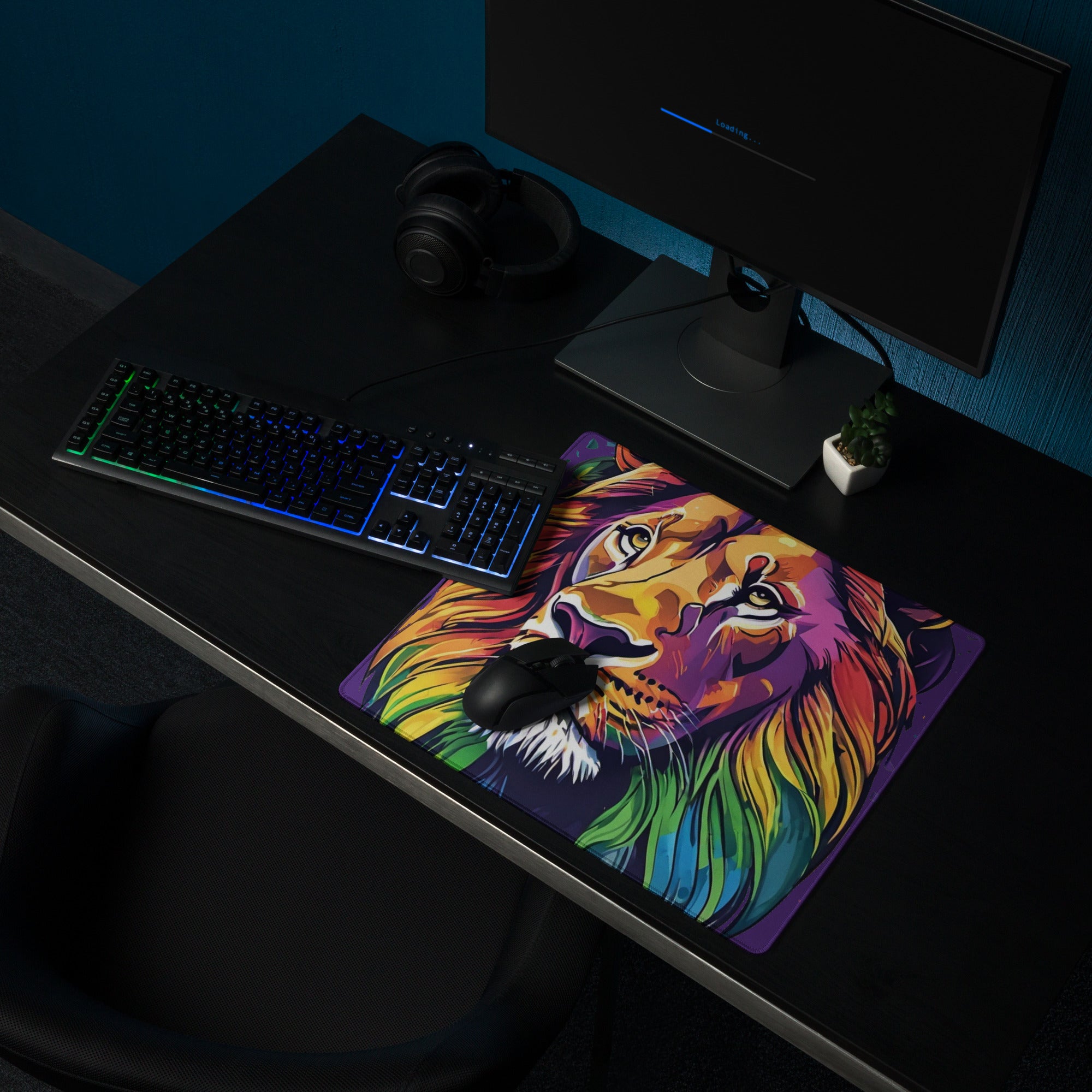 Gaming mouse pad