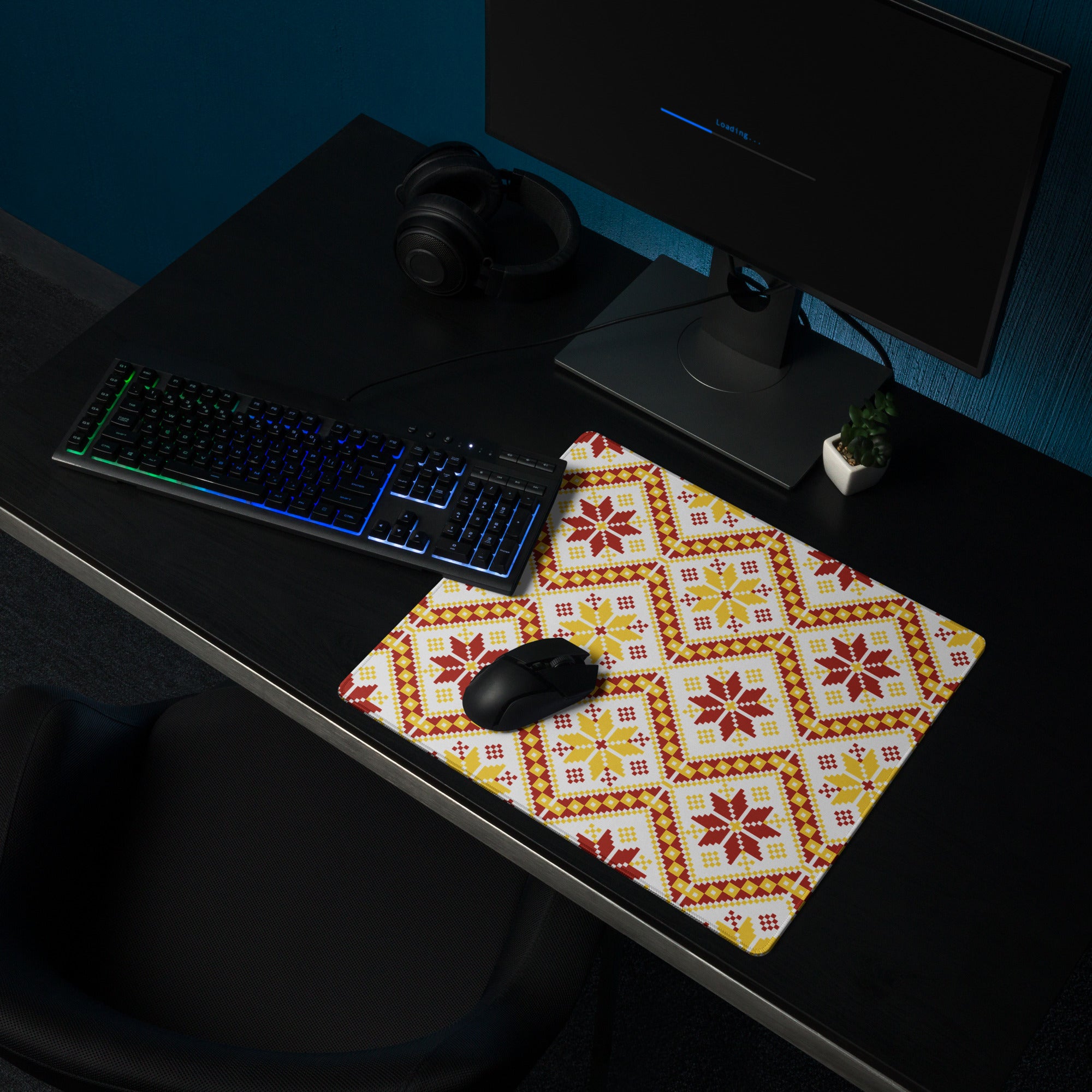 Gaming mouse pad